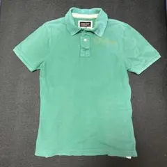 FLASH REPORT グリーンポロシャツ Lサイズのサムネイル
