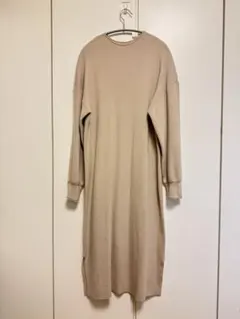 ローリーズファーム＊ニットワンピース＊ロング＊ベージュ