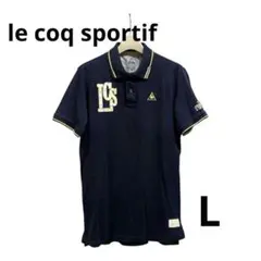 【美品】le coq sportif ルコックゴルフ 半袖ポロ メンズ Lのサムネイル