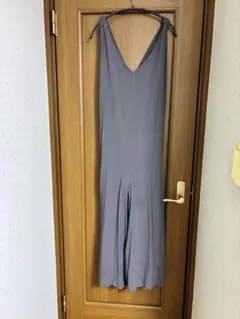 ベイフロー　サロペット　綿・レーヨン混 グレー　Mサイズのサムネイル