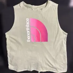 the north face タンクトップ ライトグリーンXL