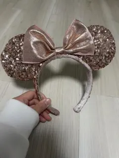 ディズニーカチューシャ/ヘアバンド♡きらきらミニーマウス