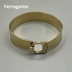 Salvatore Ferragamo ガンチーニ バングル ゴールドのサムネイル