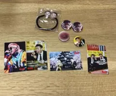 C&K グッズセット ヘアゴム 缶バッジ ポストカード