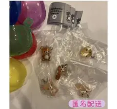 リラックマ　クリアマスコットチャーム　全5種　コンプ