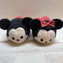 ディズニー ツムツム ミッキー/ミニー　ぬいぐるみ