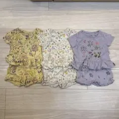 next 花柄パジャマセット 3-4yrs