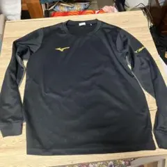 Mizuno ブラック 長袖シャツ Mサイズ