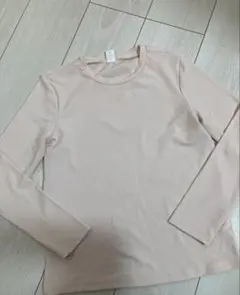 SHEIN 長袖カットソー 11Y ベージュ