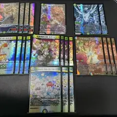 スノーフェアリーデッキ　エイリアンデッキ　赤黒アビスデッキ スノーフェアリーデッキ エイリアンデッキ 赤黒アビスデッキ