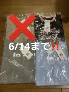 6/14まで‼️【新品】ルコックスポルティフレディースTシャツ3点セットL〜LLのサムネイル