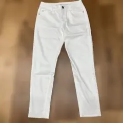 H&M ホワイト スキニーデニム