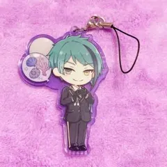 ツイステ　ビジュアルカラーアクリルストラップ　ジェイド