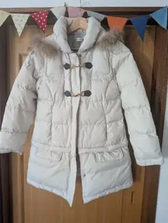 pipi pipette アイボリー ダウンコート　160