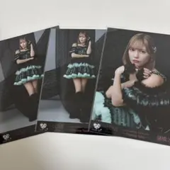 =LOVE 諸橋沙夏 直筆 チュウ アリーナツアー2025 黒衣裳 イコラブ 諸橋沙夏 魔法少女 生写真 アリーナツアー2025衣装 黒衣装