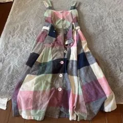 REDYAZEL チェック柄キャミワンピース