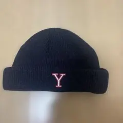 ドゥーズィエム クラス Yale ニット帽 ネイビー - メルカリ