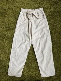 zara キッズ　綿麻リボンパンツ