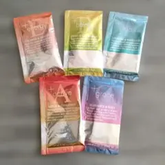 入浴剤セット（オレンジ・スイートレモングラス・ラベンダー・アップル・エレガンス）