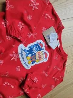 お値下げ　アンパンマン　クリスマス　トレーナー　スウェット　95 バースデイ