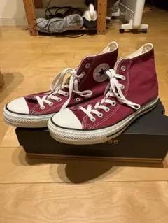 【値下げ】CONVERSE ALL STAR HI バーガンディ