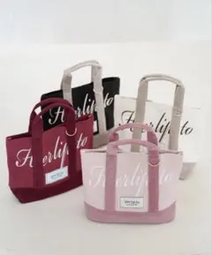 Her lip to トートバッグ ピンク ルミネ限定 - メルカリ
