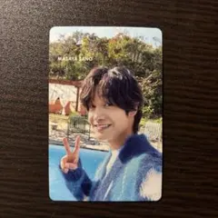 Aぇ! group 佐野晶哉　カレンダー 2025→2026 トレカ