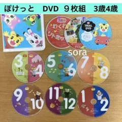 (E22)ぽけっと　DVD こどもちゃれんじ　2歳3歳
