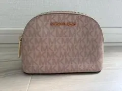 【〜3/20迄】MICHAEL KORS ピンク ポーチ
