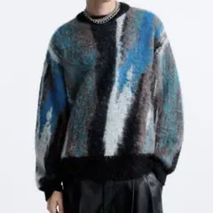 ZARA×Maison special モヘヤニット サイズL