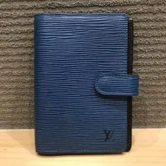 LOUIS VUITTON エピ アジェンダPM 手帳カバー ブルー