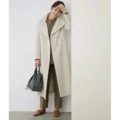 【21AW】　ROPE カシミア ロングコート