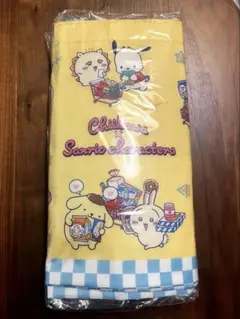 ちいかわ サンリオキャラクターズ レジかごバッグ イエロー