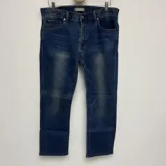 ユニクロ デニム ジーンズ 34 86.5cm スリムストレート