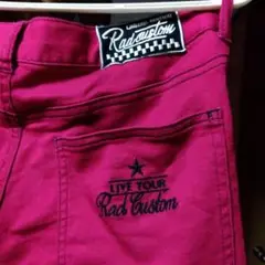 Radcustom LIVE TOUR 長ズボン マゼンタ