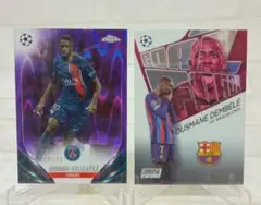 【175枚限定】 ウスマン・デンベレ PSG 等 2枚 topps soccer