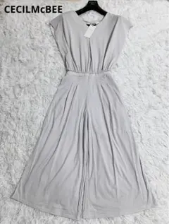 CECILMcBEEセシルマクビー オールインワン ワイドパンツ 新品タグ付