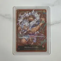 英語版ワンピースカード ルフィ ニカ Monkey.D.Luffy - メルカリ