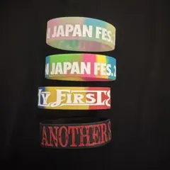 ラバーバンド　まとめ売り　邦楽　邦ロック　ロックフェス　ROCK 4個