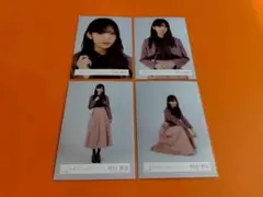 村山美羽　櫻坂46 バレンタインコーデ　ランダム生写真　4種コンプ