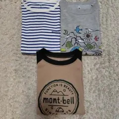 mont-bell 長袖カットソー 130サイズ