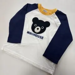 MIKI HOUSE FIRST 長袖Tシャツ くま