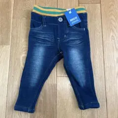 BREEZE デニム風パンツ 裏起毛 サイズ80 【新品・未使用】