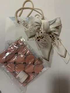 ポール&ジョー　スカーフ　ノベルティ　紙袋　3点セット　ユニクロ　ポルジョ