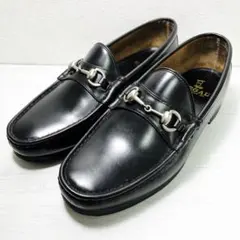 【美品】REGAL 25㎝ 3E ビットローファー ブラック