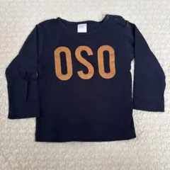 tinycottonsネイビー長袖カットソー