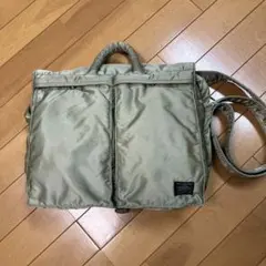 PORTER ポータータンカー2wayバッグ　セージグリーン