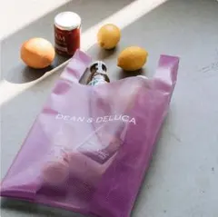 【新品未使用】DEAN&DELUCA ショッピングバッグ ブルーベリ