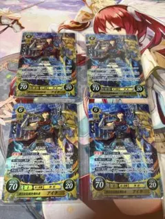 ファイアーエムブレムサイファ B15 SR 灼陽の天空王 ヒノカ 4枚 - メルカリ