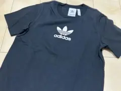adidas アディダス トレフォイル 半袖 Tシャツ ブラック